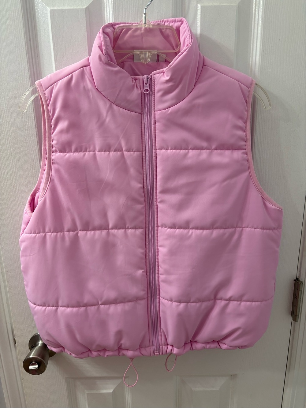 Women’s Pink Puffer Vest